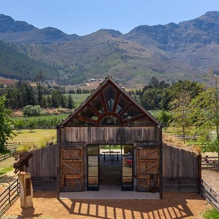Designer Farm Cottage On Farm Franschhoek Bagian luar foto