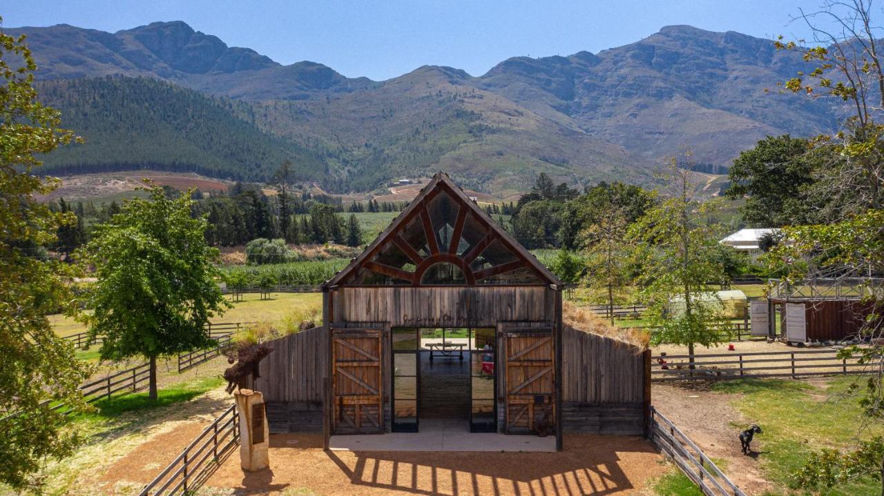 Designer Farm Cottage On Farm Franschhoek Bagian luar foto