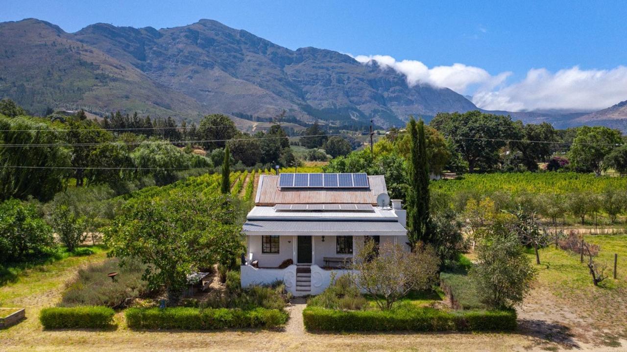 Designer Farm Cottage On Farm Franschhoek Bagian luar foto